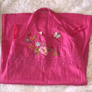 NWT Gap Kids Pink Halter Dress